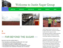 Tablet Screenshot of justin-sugar.com